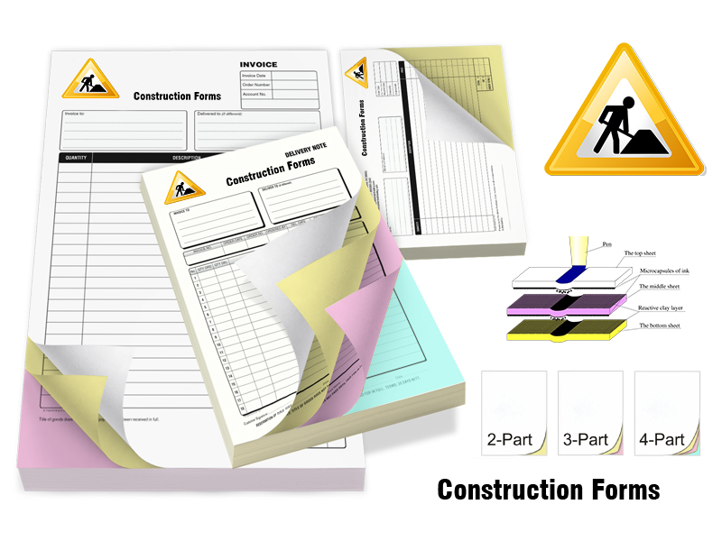 Construction Forms printing Australia Construction Forms printing Australia