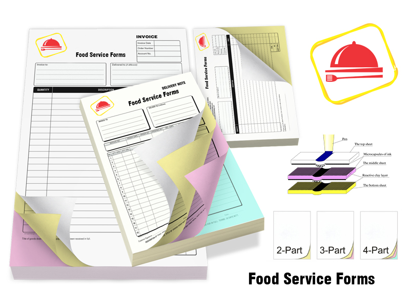 Food Service Forms printing Australia Food Service Forms printing Australia