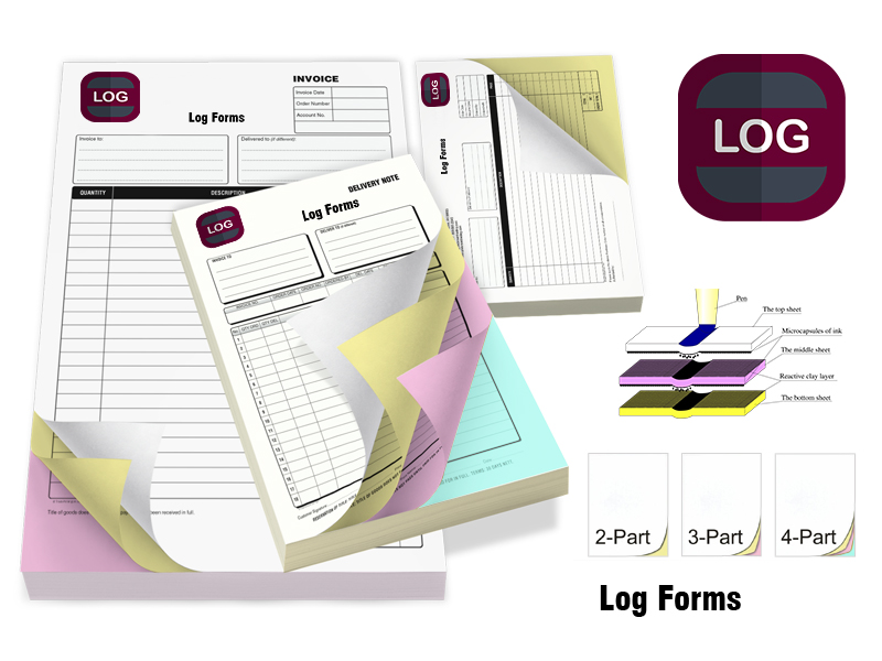 Log Forms printing Australia