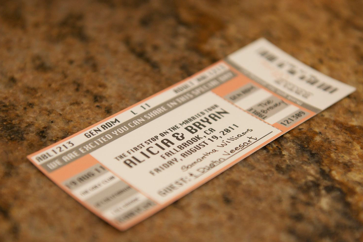 Custom Tickets printing Australia